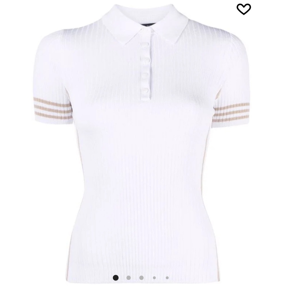 Rag & Bone, Peyton ribbed-knit polo shirt - Picture 4 of 9